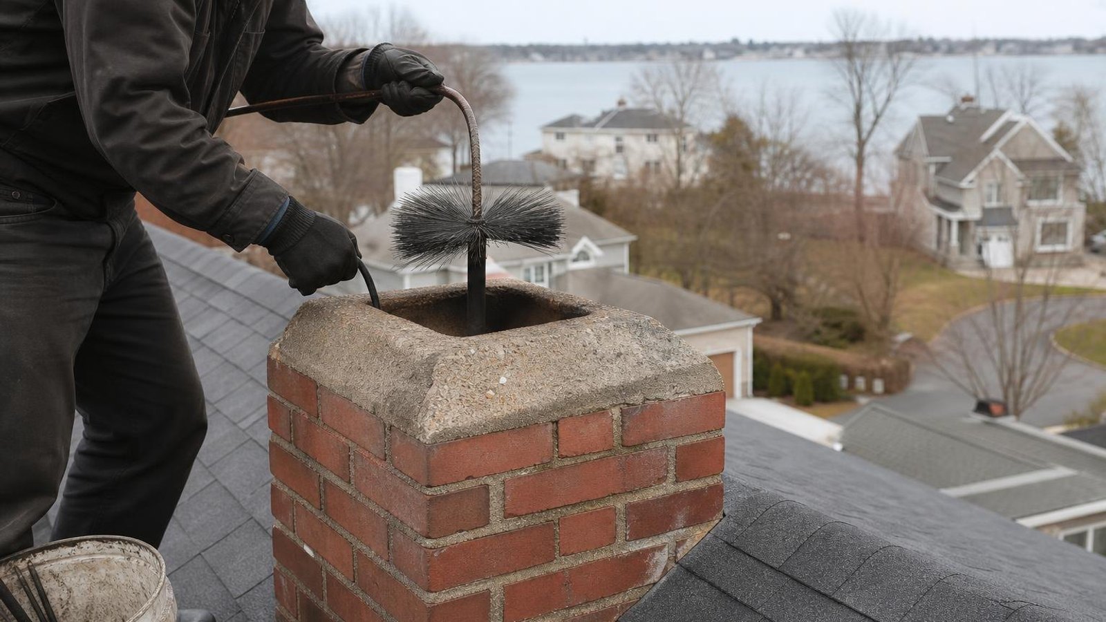 Practical chimney sweep & inspection in Hewlett